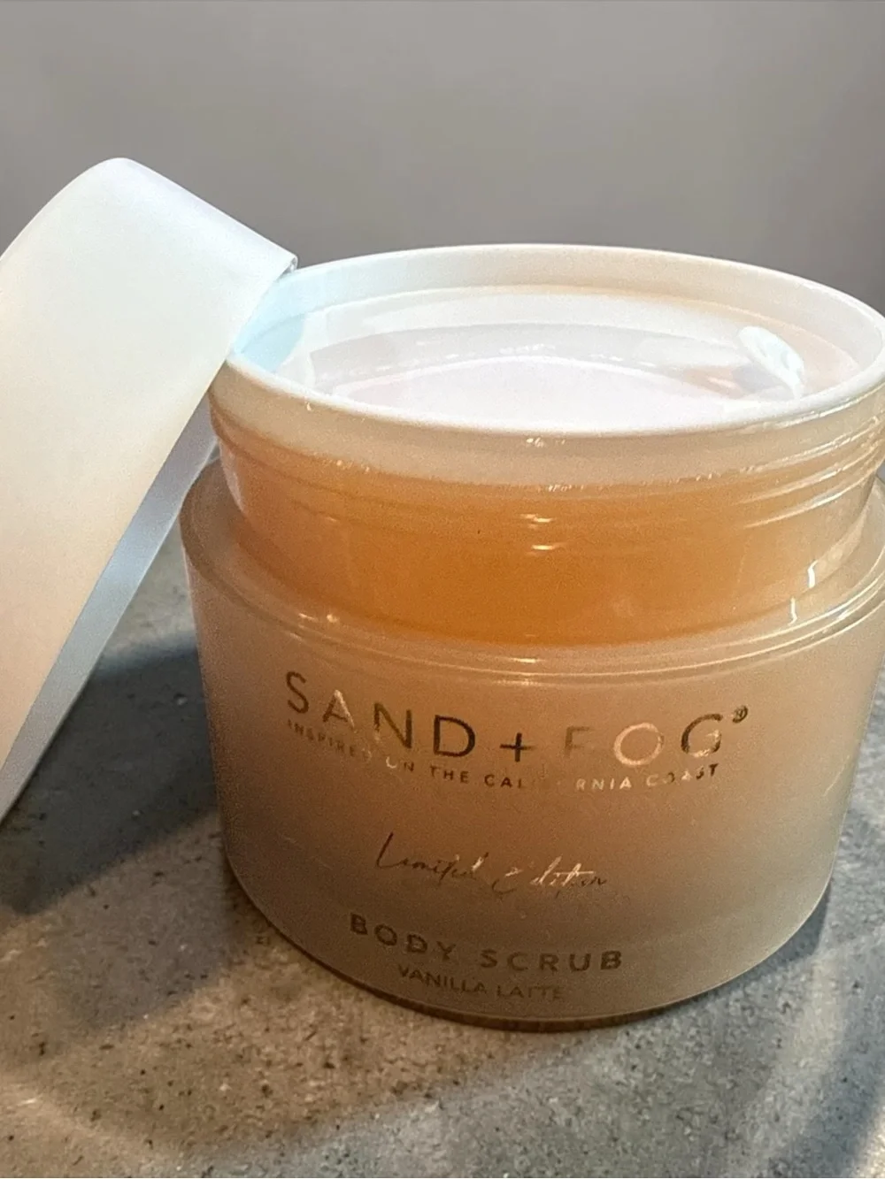 Sand + Fog vanilla latte